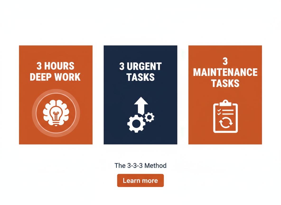 Blog - Stop Managing Time. Start Managing Attention.