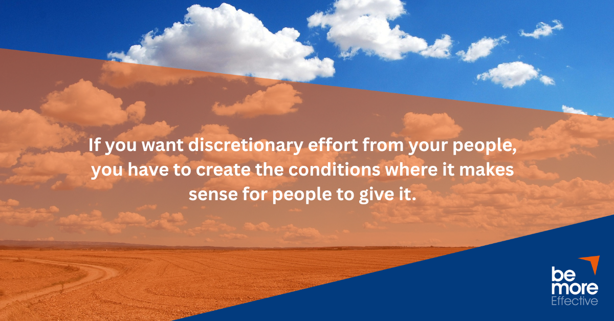 Dis-engagement in companies