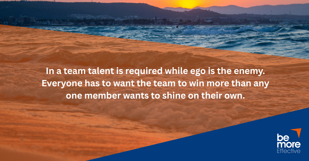Getting Your Team to Play Together