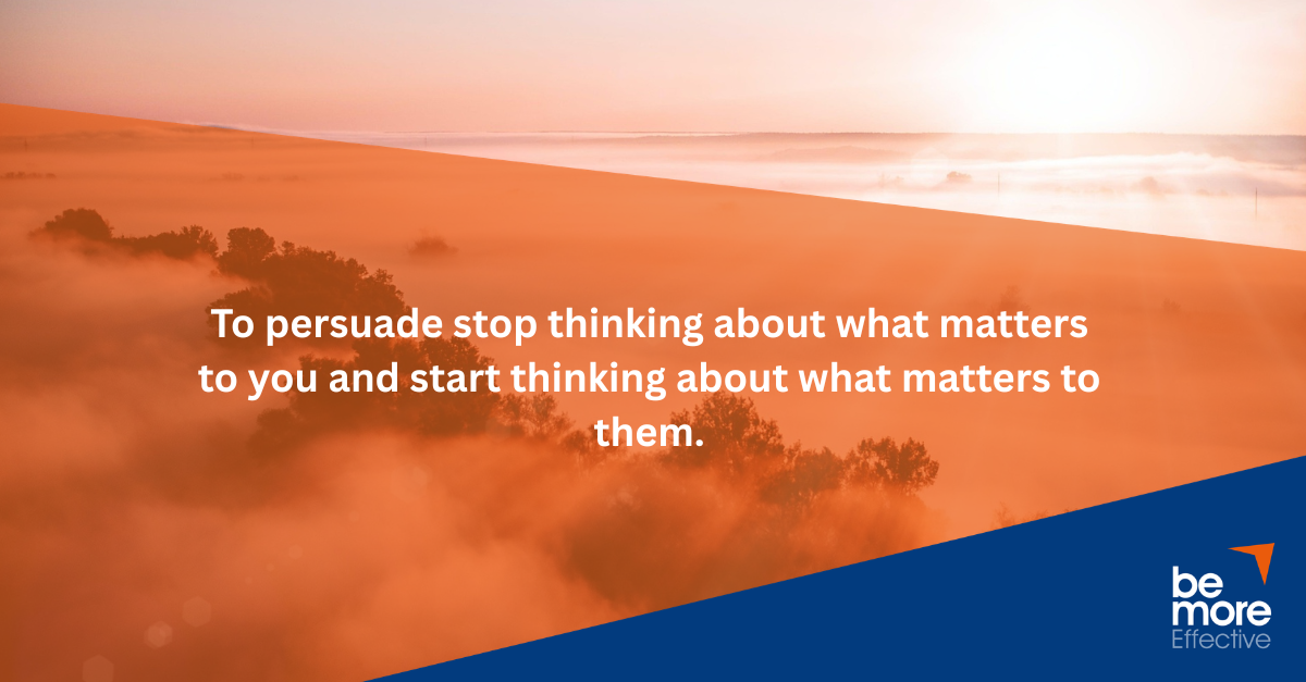 Blog - The Nature of Persuasion Part Seven