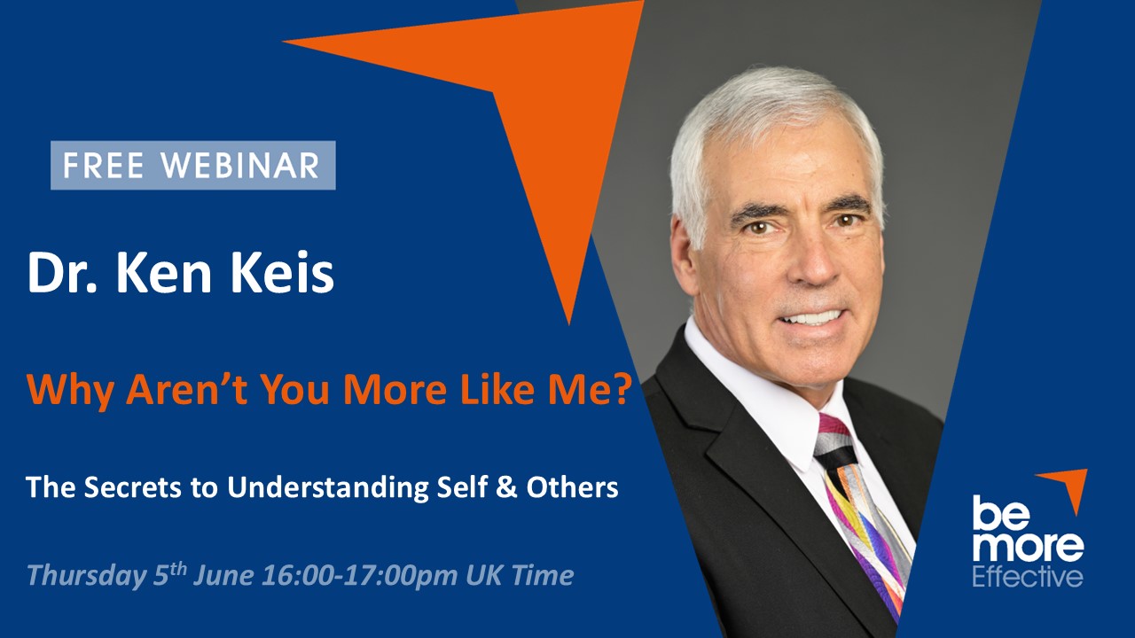 Webinars - Why Aren’t You More Like Me?
