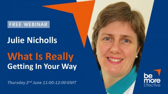 What Is Really Getting In Your Way - Free Julie Nicholls Webinar